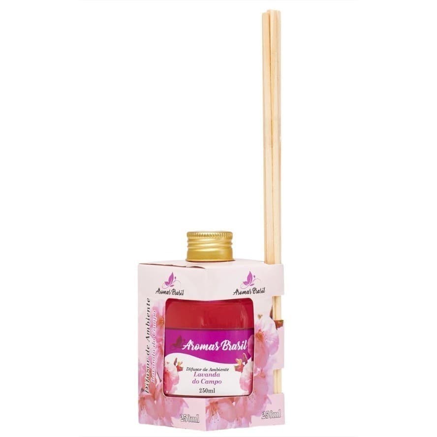Difusor de Ambiente Aromas Brasil Casa Perfumada Vários Aromas 250 ml Lavanda do Campo
