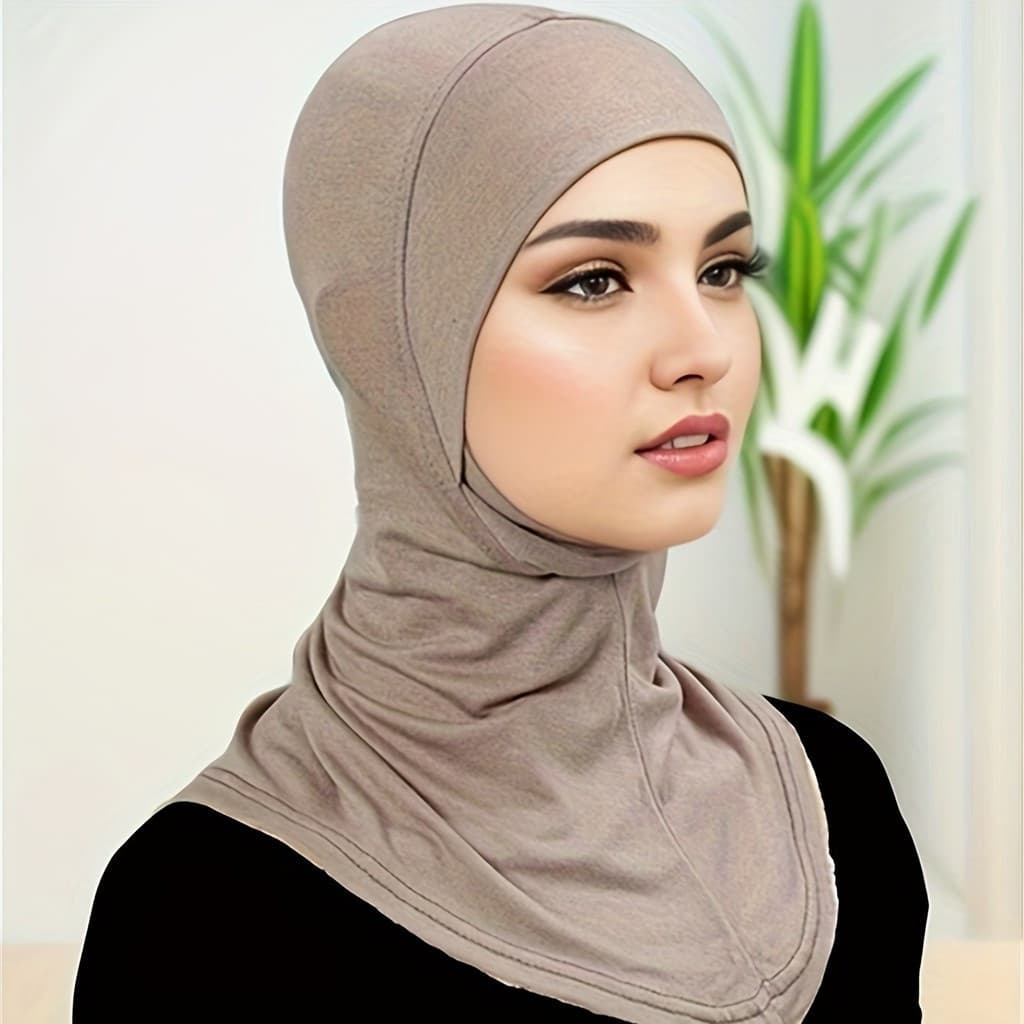 Novo Boné Turbante Sob Lenço Hijab Ramadan Chapéu