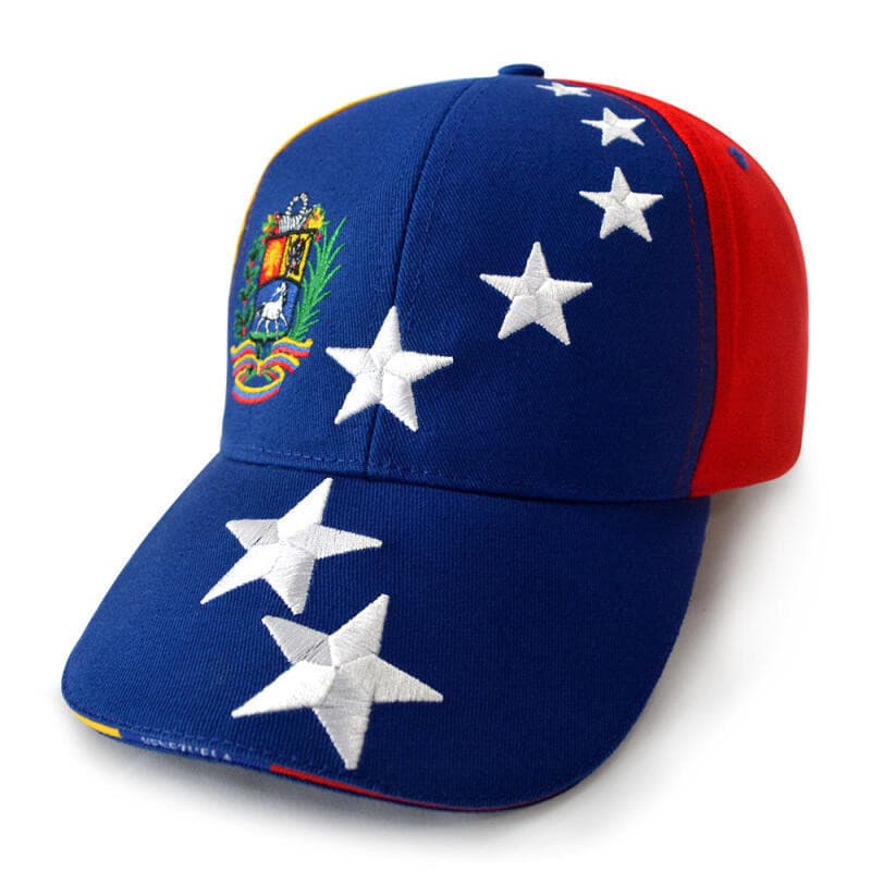 New Designed Venezuelan Hat Good Quality Cotton Baseball Cap Adjustable Men Baseball Hats Outdoor Venezuelan Sports Cap