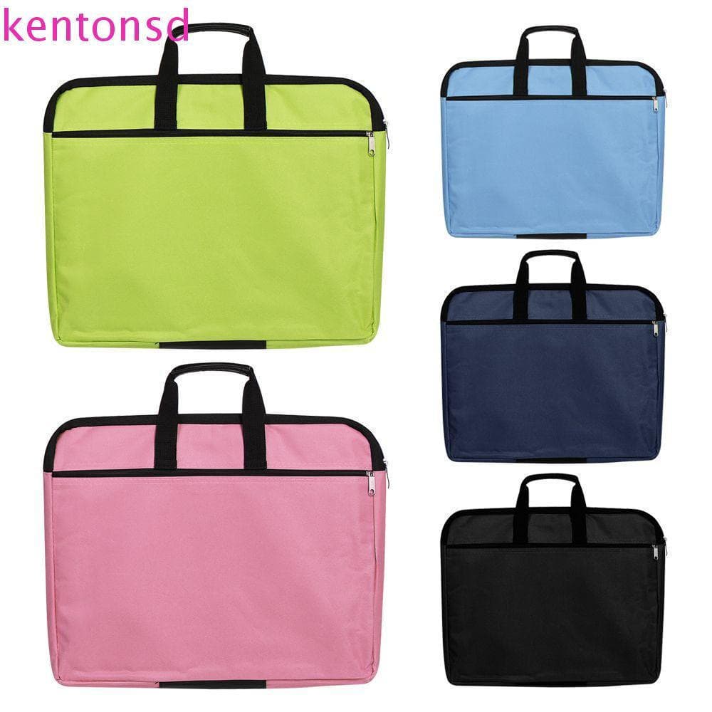 KENTONSD A4 Saco De Documentos À Prova Dwaterproof Água Com Alça Camadas Duplas Produtos De Arquivamento De Escritório B