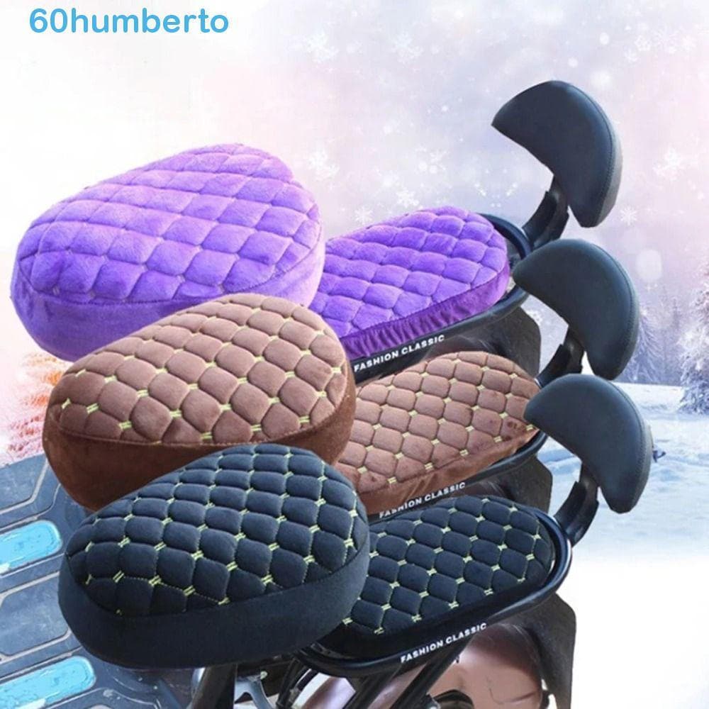HUMBERTO 1 Conjunto De Capa De Assento Espessante , De Bicicleta Elétrica De Flanela Macia , Quente