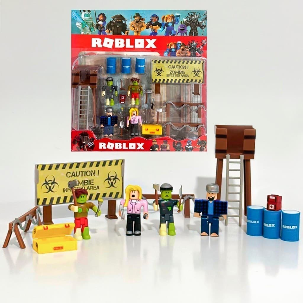 Roblox Brinquedo Desmontavel Zumbilândia Coleção Lego