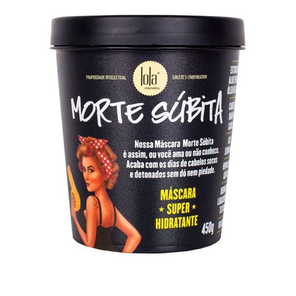 Máscara de Hidratação Lola Cosmetics Morte Subita 450g 1und