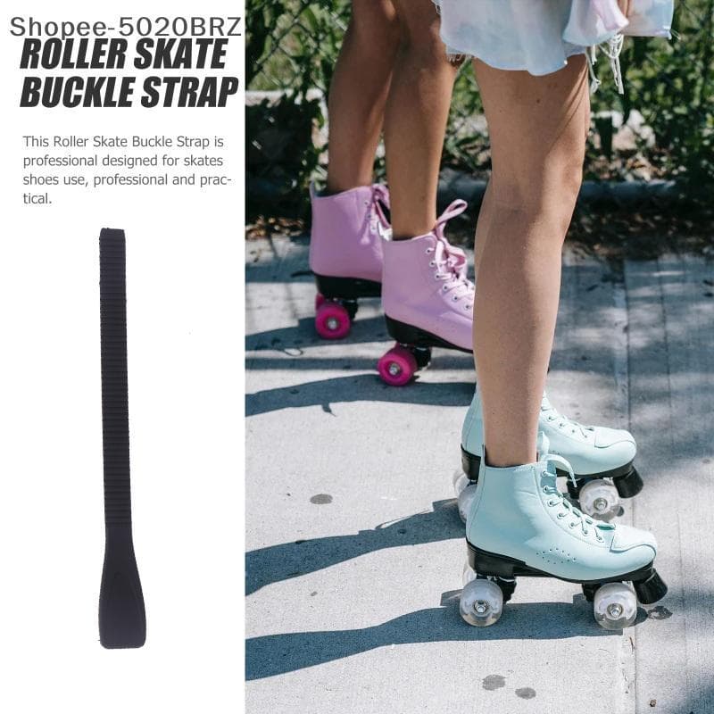 [THEBR] 230MM Nylon Correia De Patinação Em Linha Sapatos De Bota De Skate Energia Forma De T Patins Bule Strap Acessóri