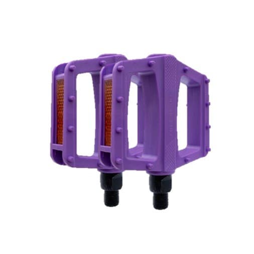 Pedal Plataforma Free Style Sport, 1/2, Roxo, PAR, Rosca Fina - Metalciclo