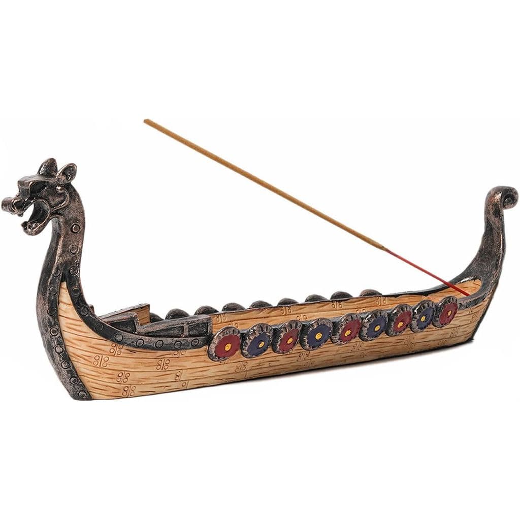 Suporte de Incenso Dragão Retrô, Queimadores de Incenso, Suporte para Varetas de Incenso em Forma de Barco Dragão, Ornam