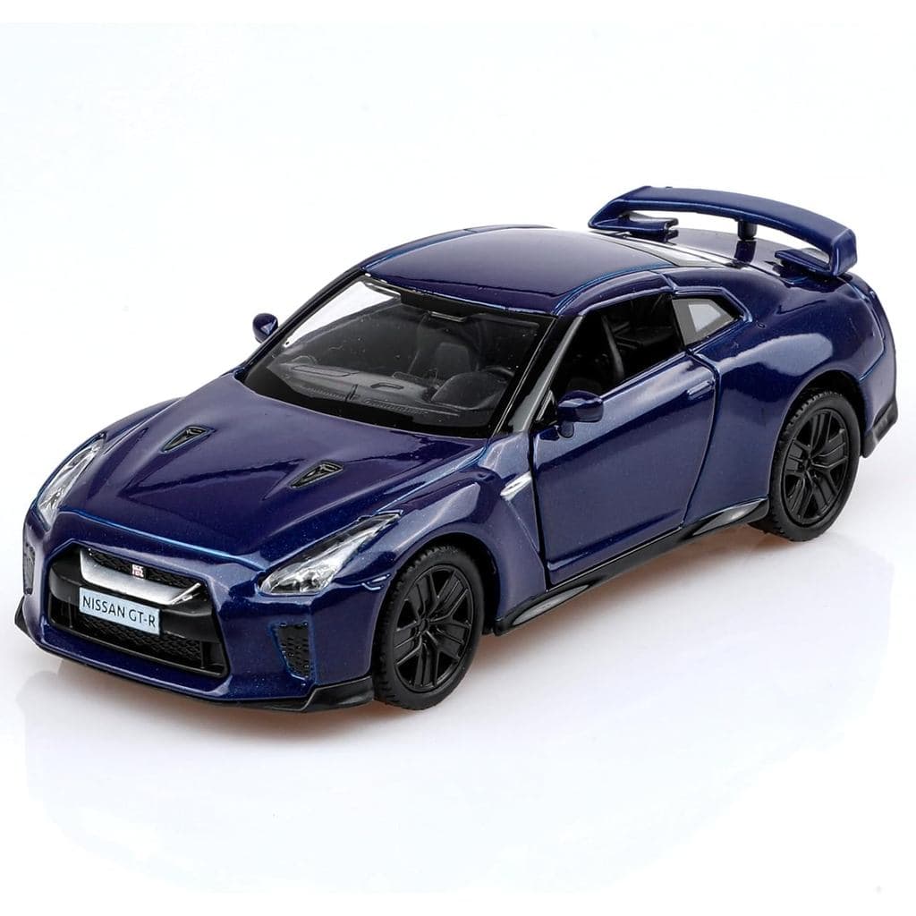 1/36 Scale Nissan R35 Diecast Model Cars,Pull Back Vehicles Nissan GTR R35 Toy Cars,Cars Gifts for Boys Girls Blue