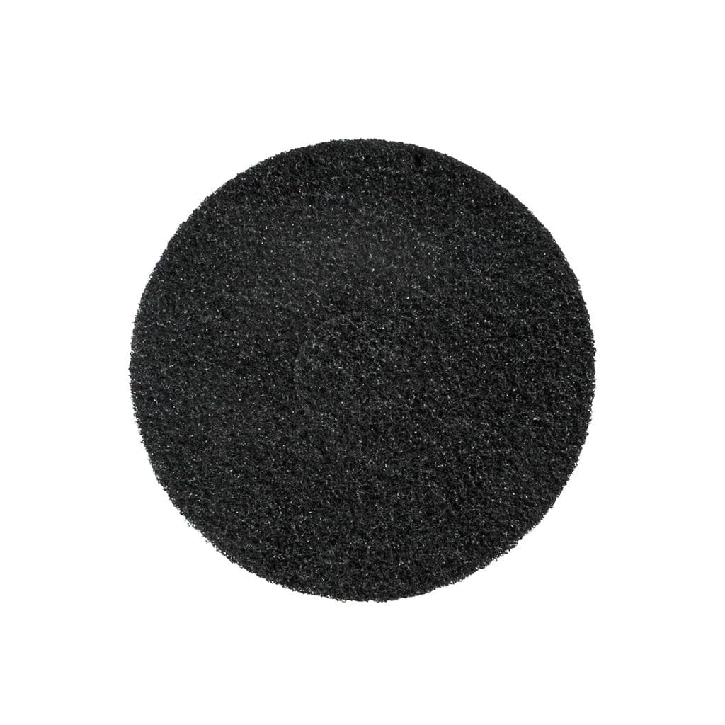 437.071 Almofadas para Lavadora de Pisos para Máquina de Limpeza de Pisos Oreck ORB550MC Orbiter, 12" de Diâmetro, Preta