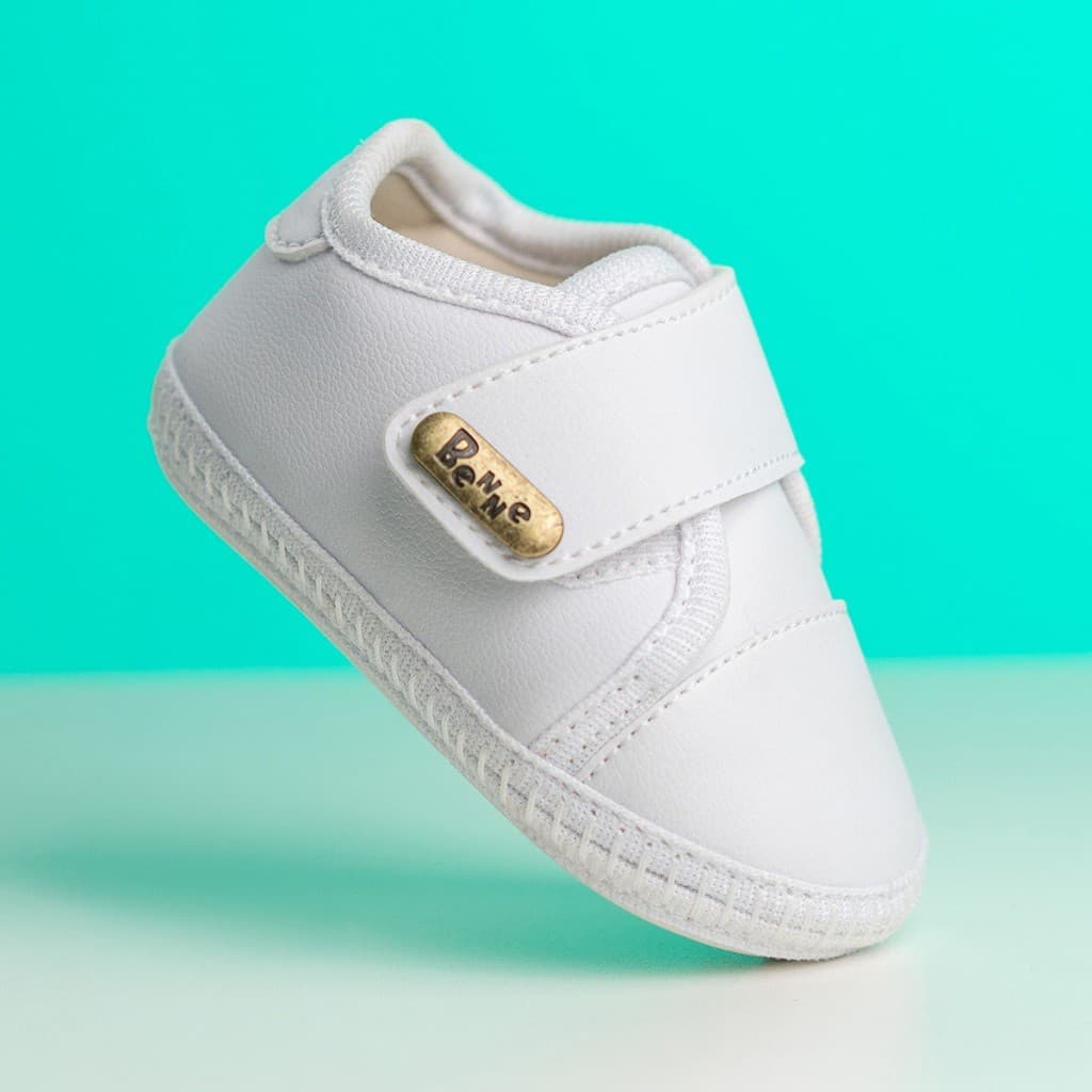 Tênis Casual Infantil Bebe Promoção Batizado Bennezinho Masculino Confortável Recém Nascido Compre Já