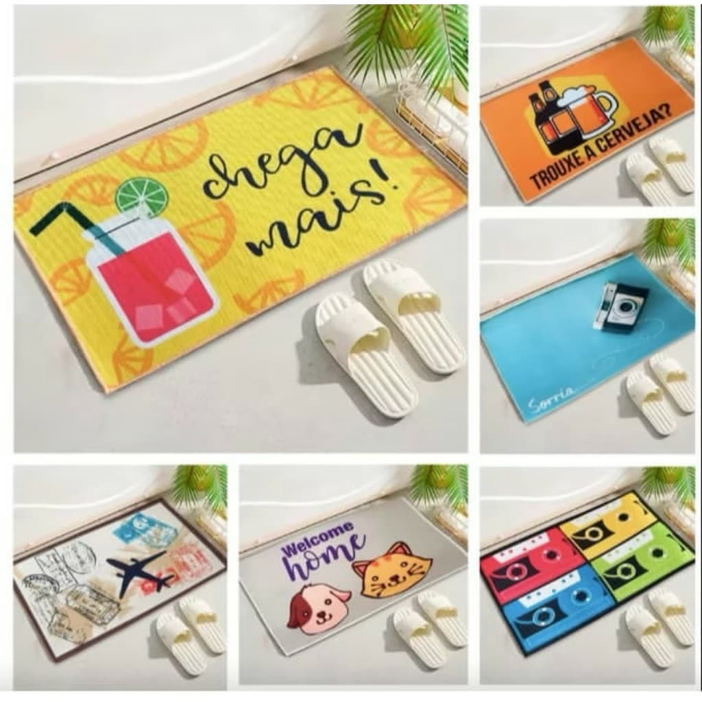 Tapete Pop Sortidos 40x60cm Prático e Versátil