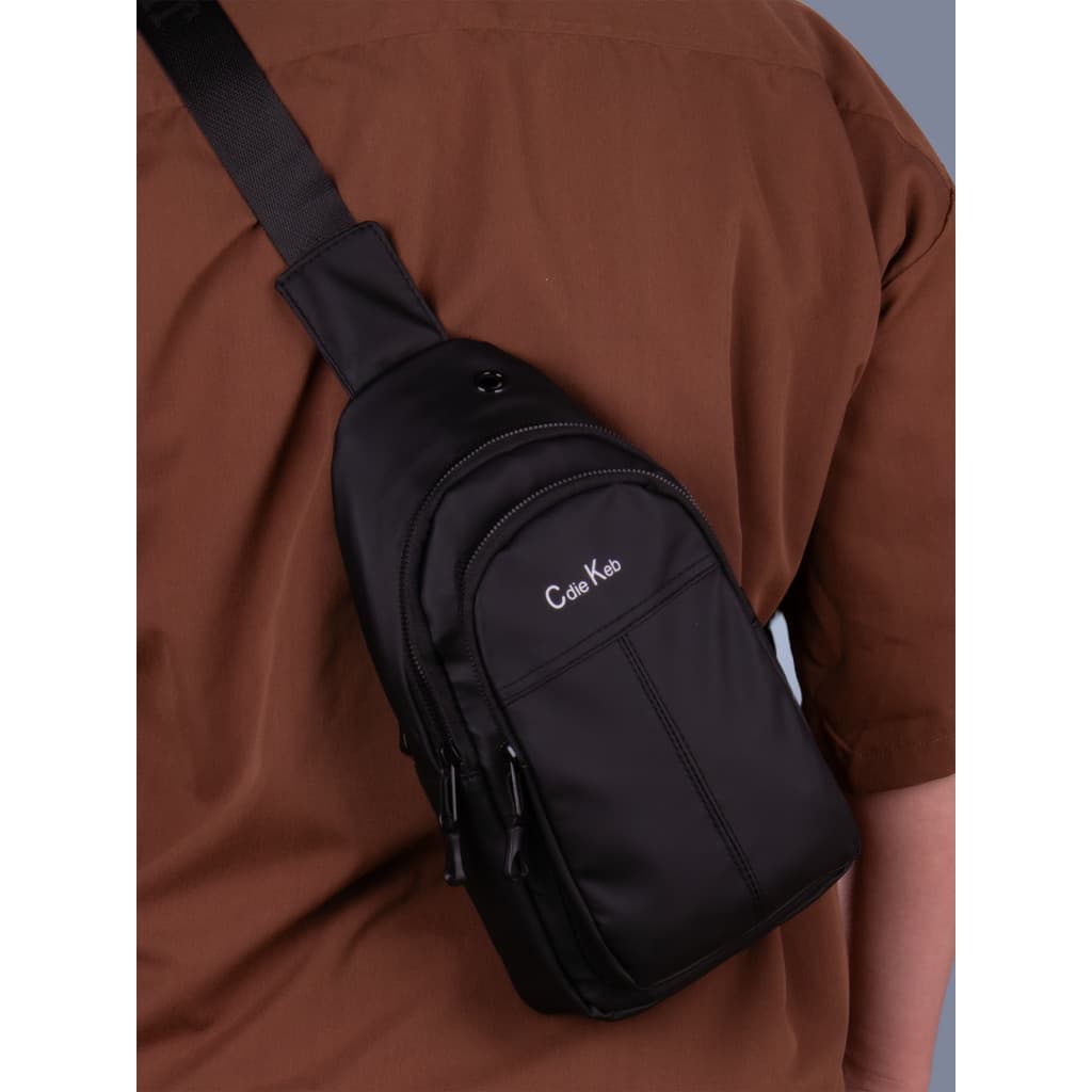Saco de peito masculino Casual à prova dwaterproof água saco de peito grande capacidade leve viagem saco do mensageiro c