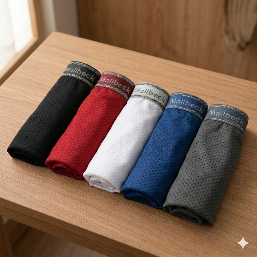 Kit Cueca Boxer DRY FIT Masculina
