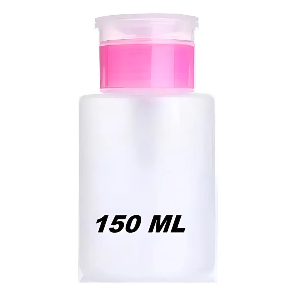 Porta Acetona Com Dosador 150 Ml Para Manicure E Pedicure