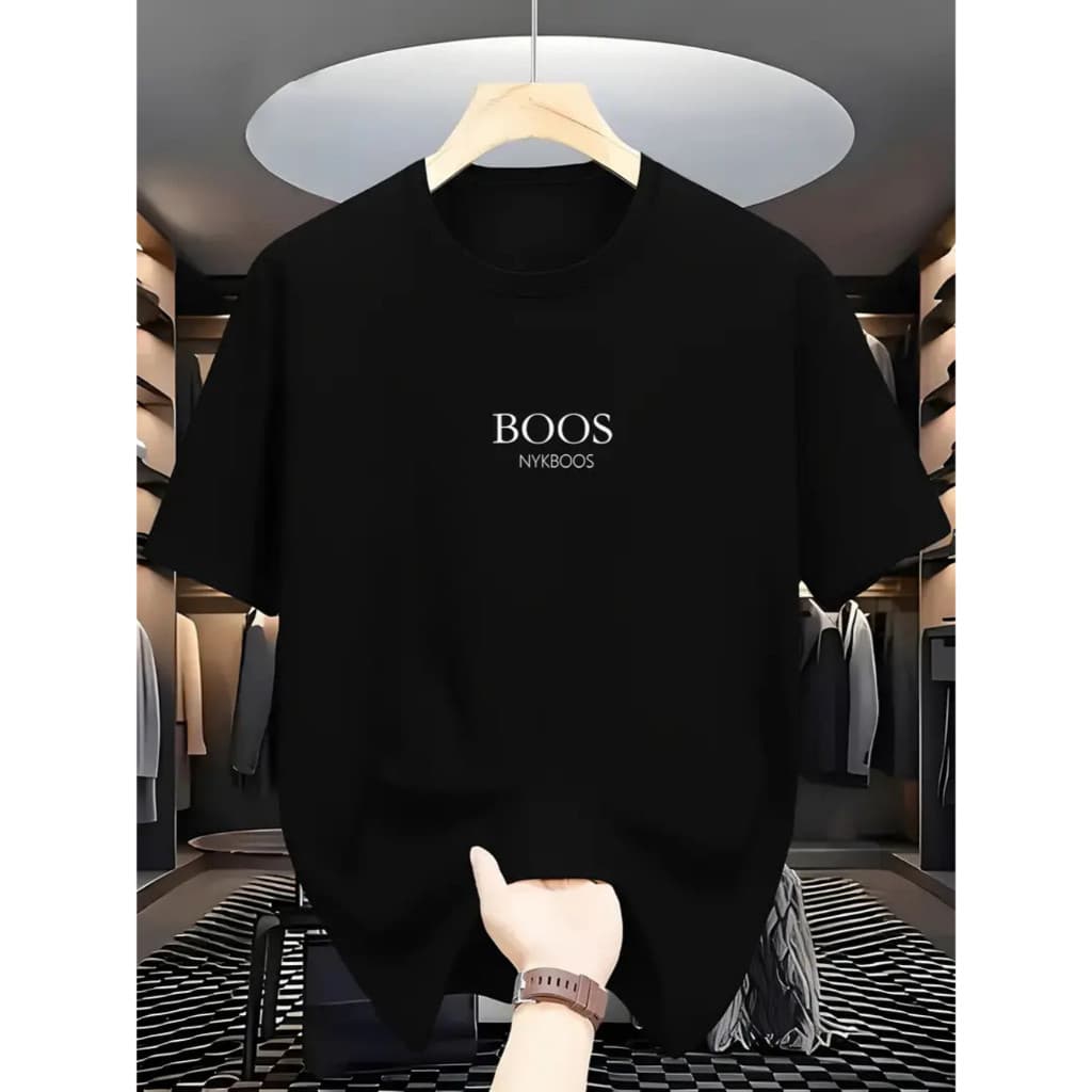 Camiseta Masculina Estampada Camisa Manga Curta 100% Algodão Básico Discreto leve