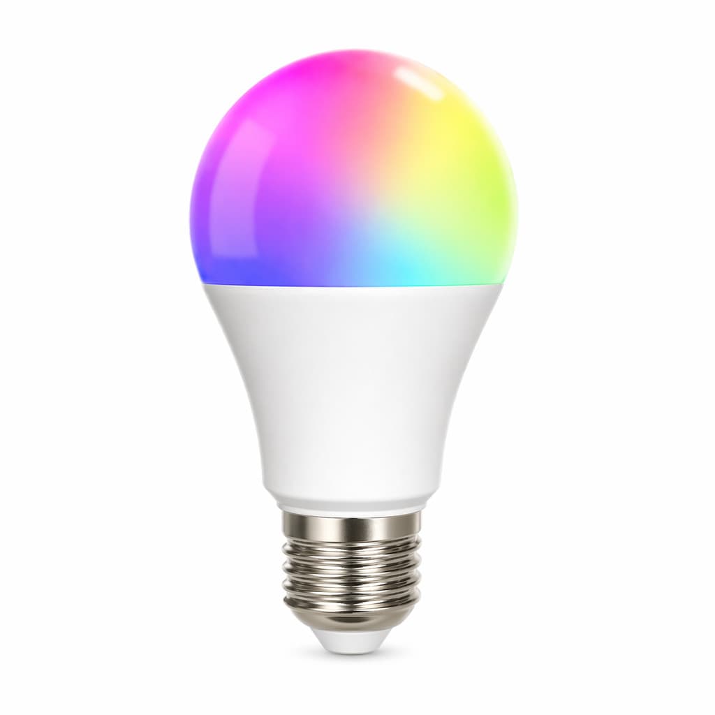 Lâmpada LED RGBW Colorida E27 com Controle Remoto 16 Cores Bivolt Para Quarto e Festa