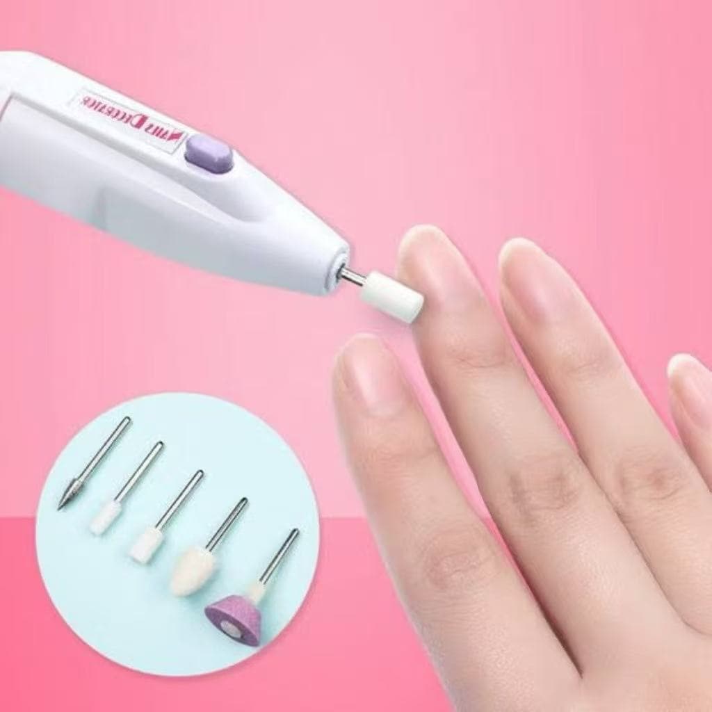 Lixadeira de Unha Elétrica Profissional Portátil – Removedor de Cutículas Multiuso