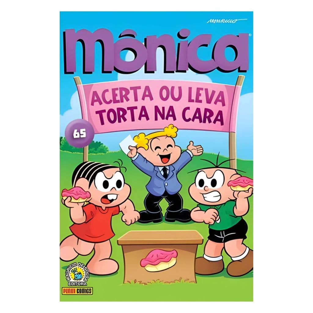 Mônica - Acerta ou Leva Torta Na Cara - Vol.65 Mauricio D.Sousa