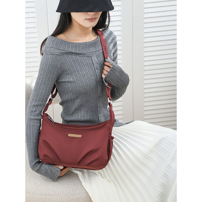 Oxford pano mensageiro saco feminino 2024 saco de venda quente grande capacidade Multi-compartimento All-match saco pequ