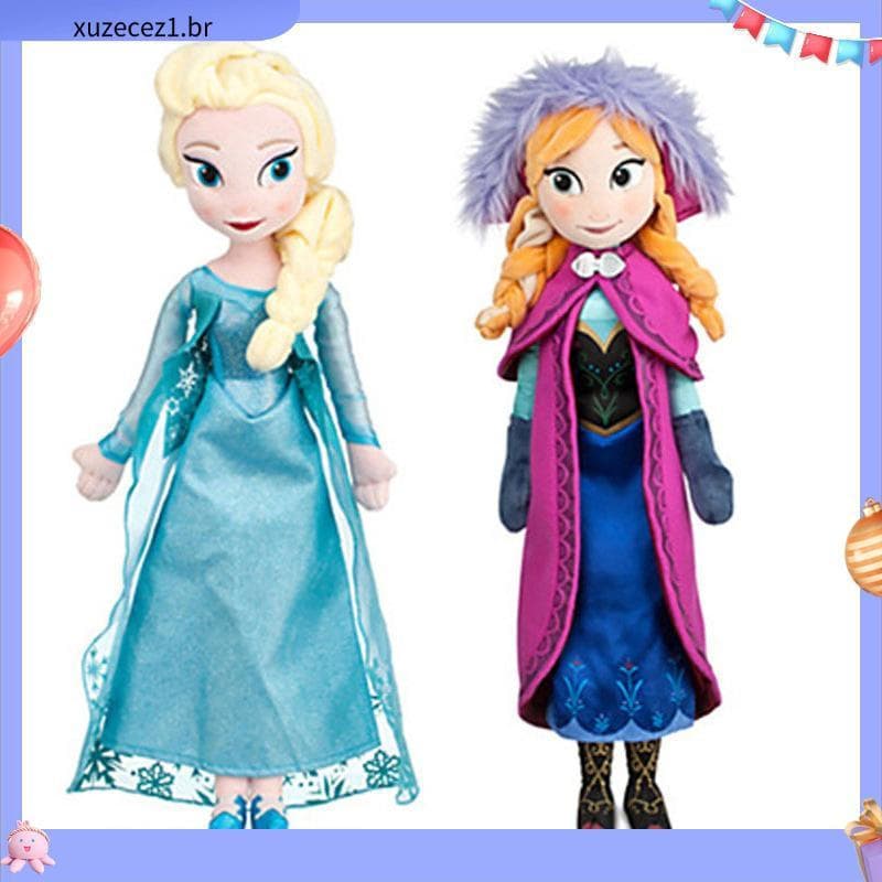 Design Atemporal 2018 Disney Frozen Fever Elsa E Anna Bonecos De Pelúcia Ideais Para Todas As Idades