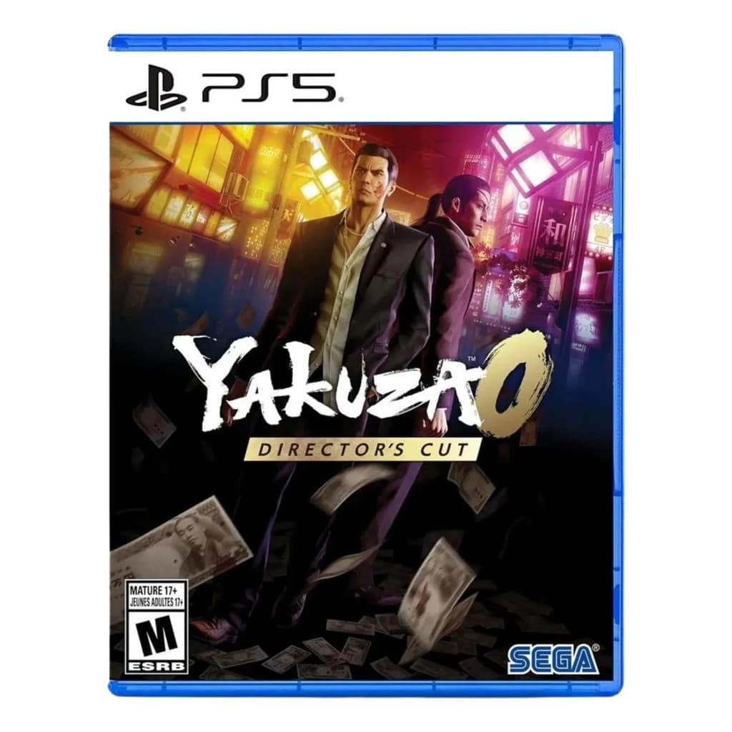 Jogo Yakuza 0 Directors Cut Ps5 Físico