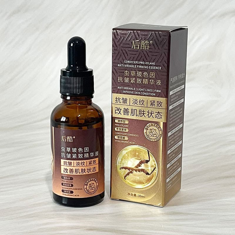 After Cool Cordyceps Bosein Anti-Rugas Firmador Soro Hidratante Firmador Leve Rugas Iluminando o Tom da Pele Soro Origin