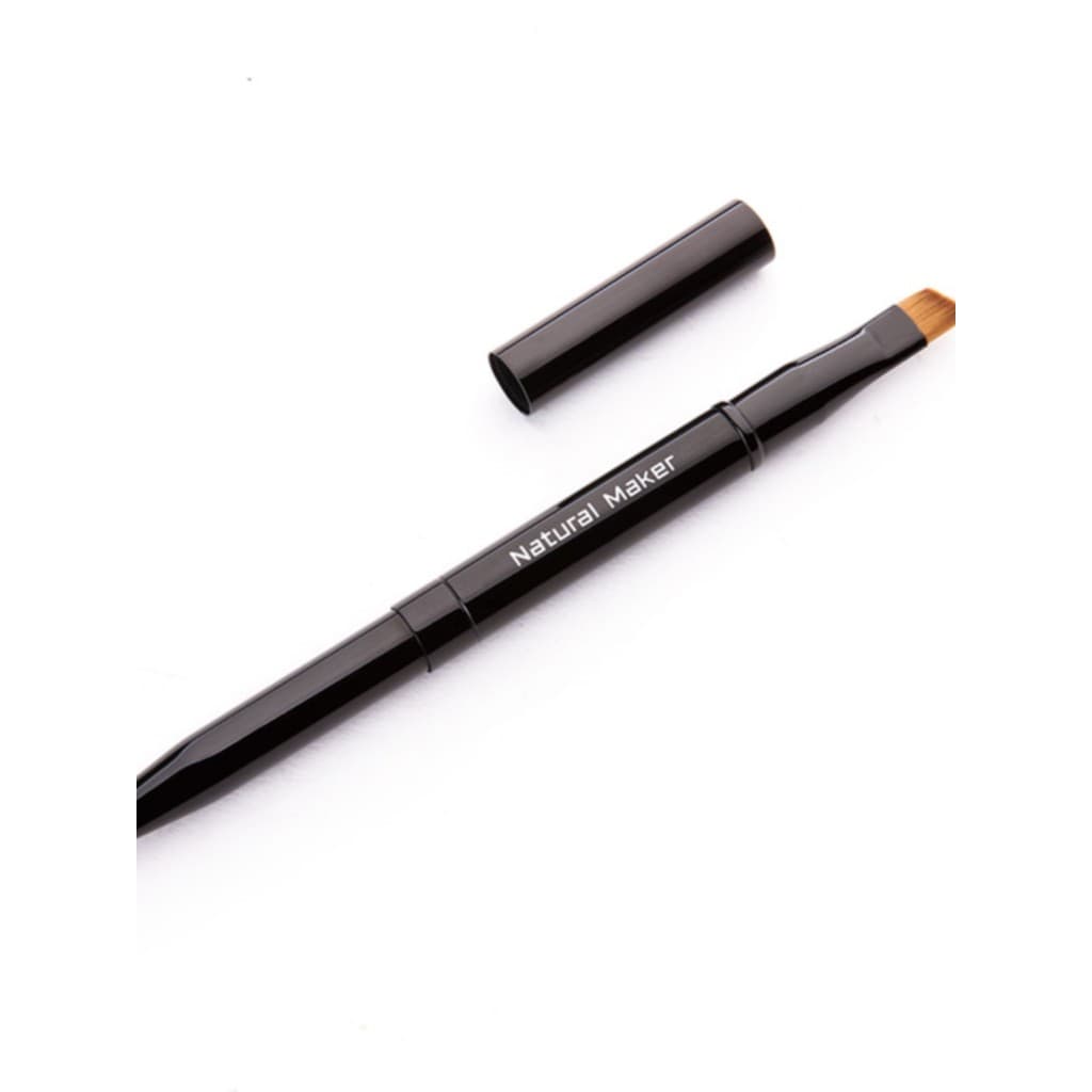 Fabricante Natural retrátil portátil batom escova oblíqua delineador escova sobrancelha Gel escova sobrancelha escova de
