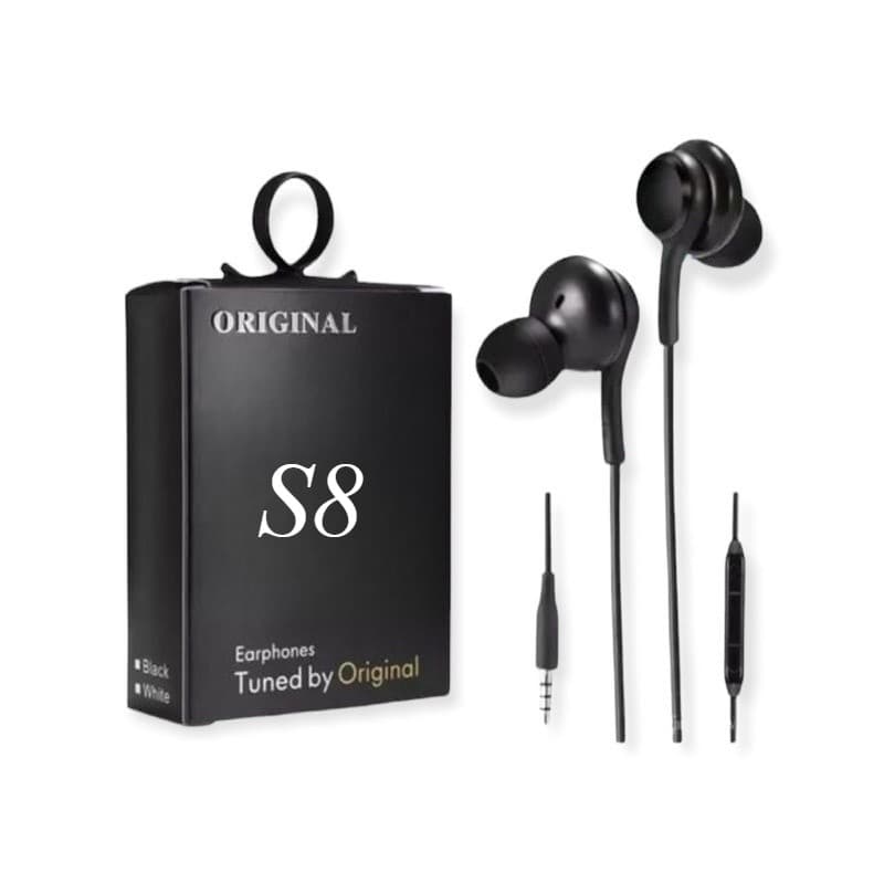 Fone com Microfone S8 Intra Auricular Earphones