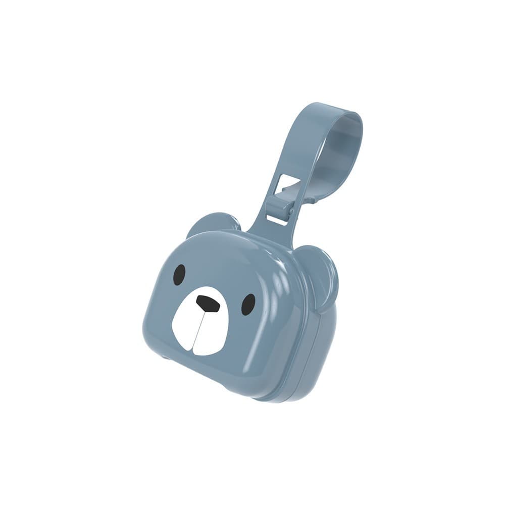 Porta Chupeta Bebê com Alça e Clip Estojo para Chupeta Case Higiênico Transporte urso minnie mickey raposa ursa