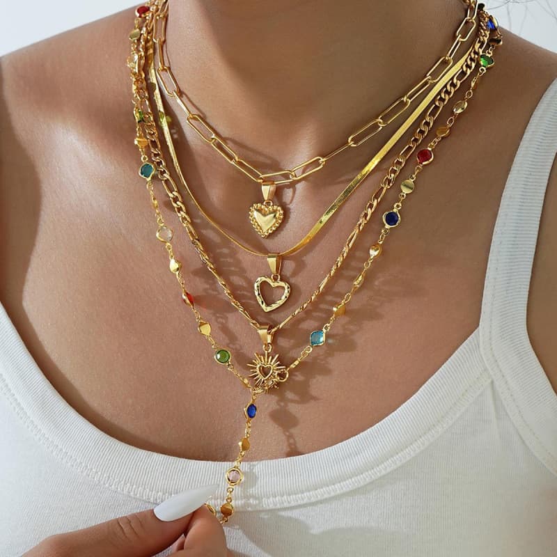 4 Pçs Pingente Vintage , Concha De Metal Boêmia Pérola Flor Borla Colar Conjunto Para Mulheres Uso Diário Praia Férias J