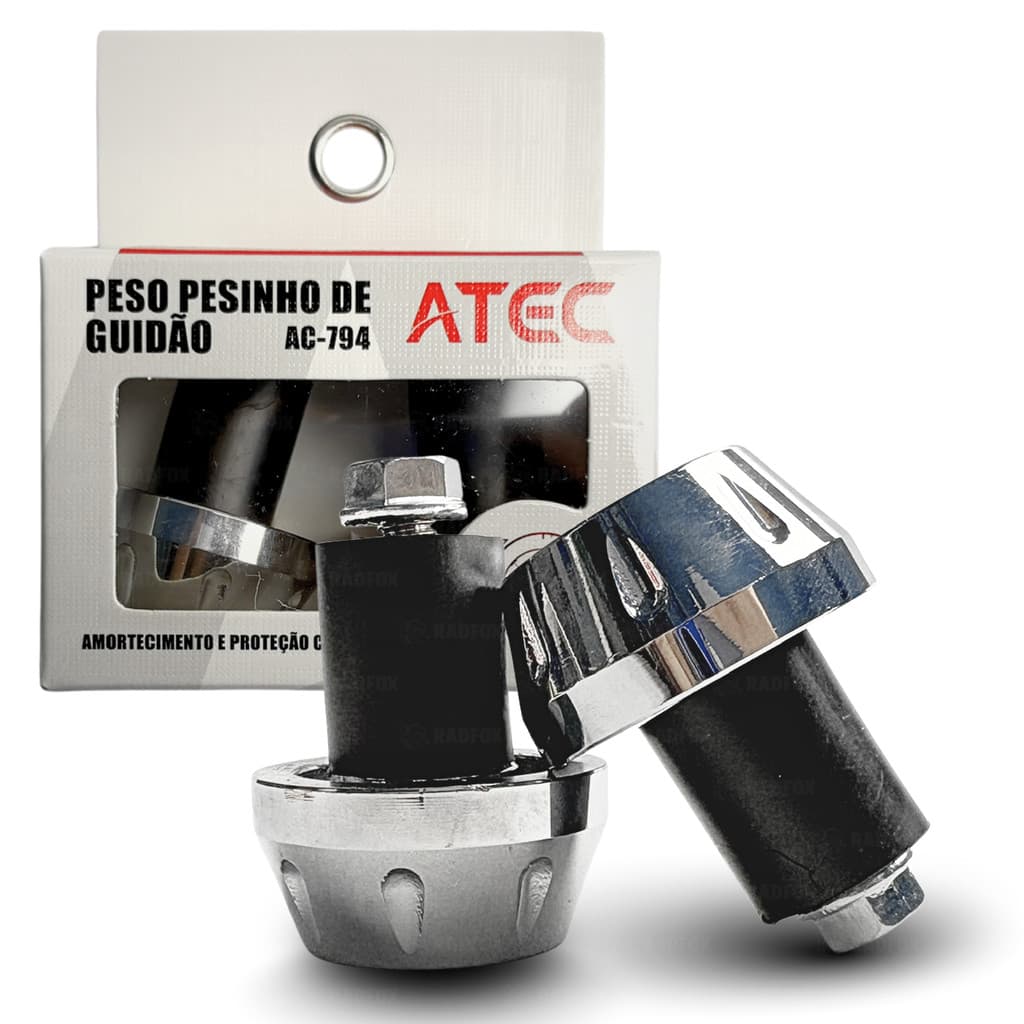 Pezinho De Guidão Moto e Bike Universal Peso 150g Com Bucha
