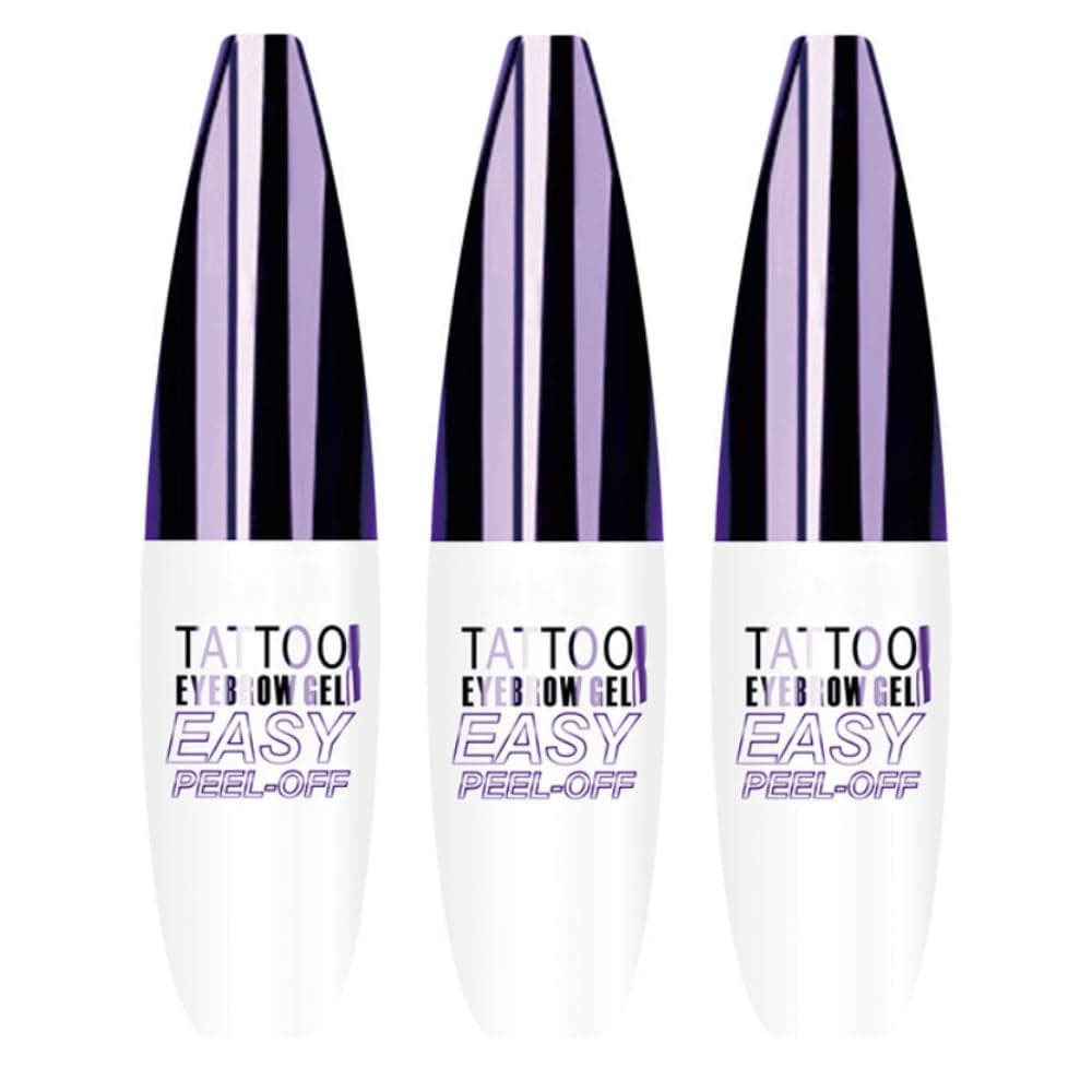Gel para Sobrancelhas de Fácil Remoção, Gel para Sobrancelhas Tipo Tatuagem de Fácil Remoção, Tatuagem de Sobrancelha Re
