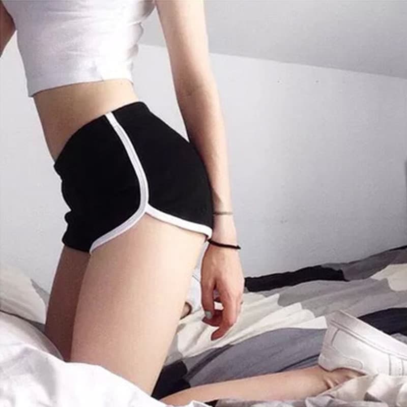 Calças de Yoga de Fitness esportes casuais Ultra Shorts feminino verão Anti-reflexo Bottoming mais magro olhar magro Sex