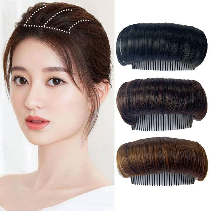 Almofada peruca bobina almofada de cabelo almofada de cabelo dispositivo de franja de raiz de cabelo dispositivo de fran