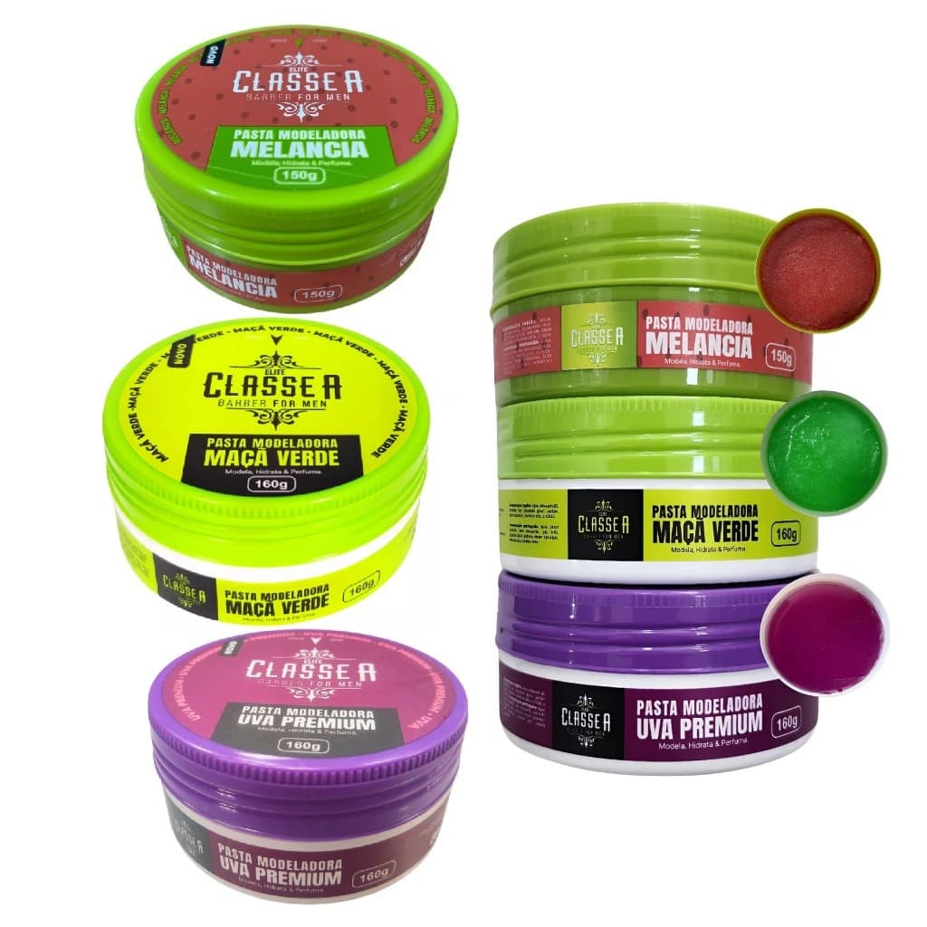 Pasta Modeladora Uva Premium Classe A 160gr Cera Modeladora Uva Premium Classe A