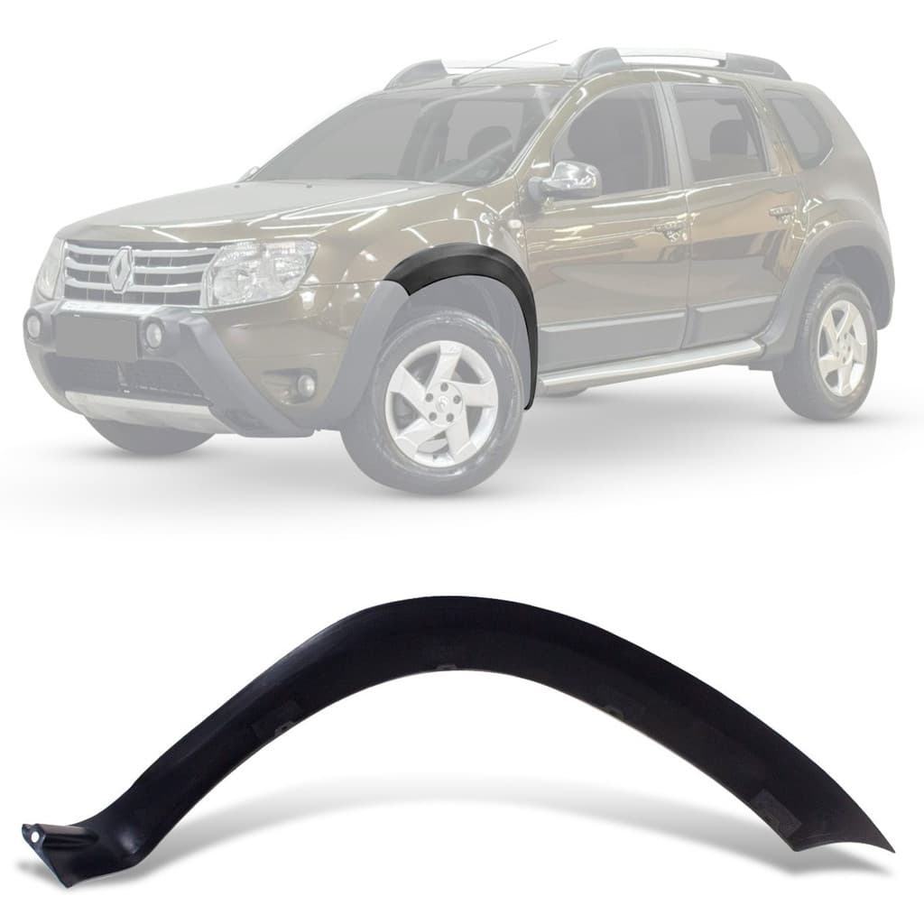 Alargador Moldura Paralama Dianteiro Renault Duster 2011 2012 2013 2014 Esquerdo
