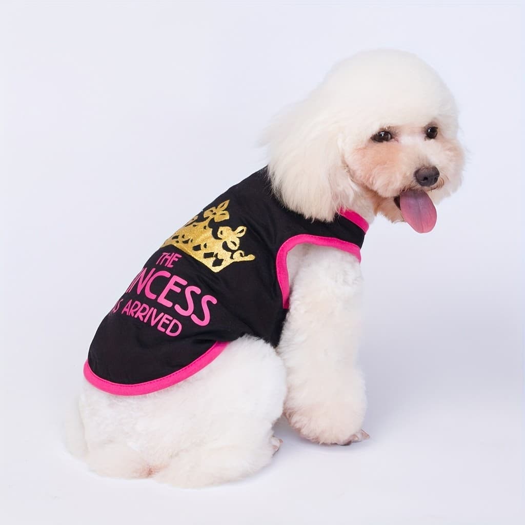 Colete Princesa para Cães, Roupa Respirável para Primavera e Verão LVJZ-*&&*--&-&&*