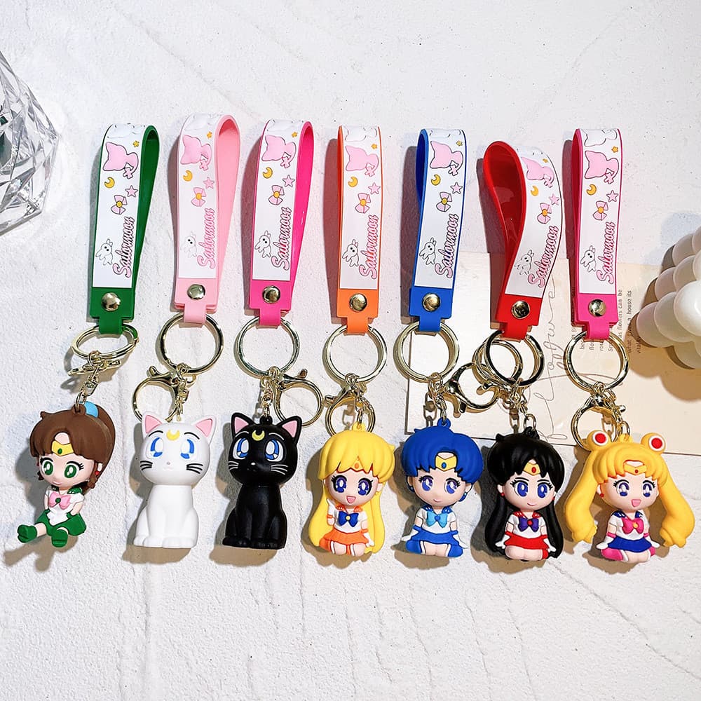 Pingente De Chaveiro Fofo De Desenho Animado Sailor Moon