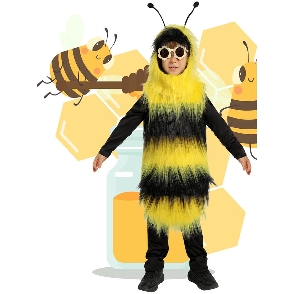 Halloween trajes infantis Animal pequena abelha Cosplay traje Minecraft trajes natal