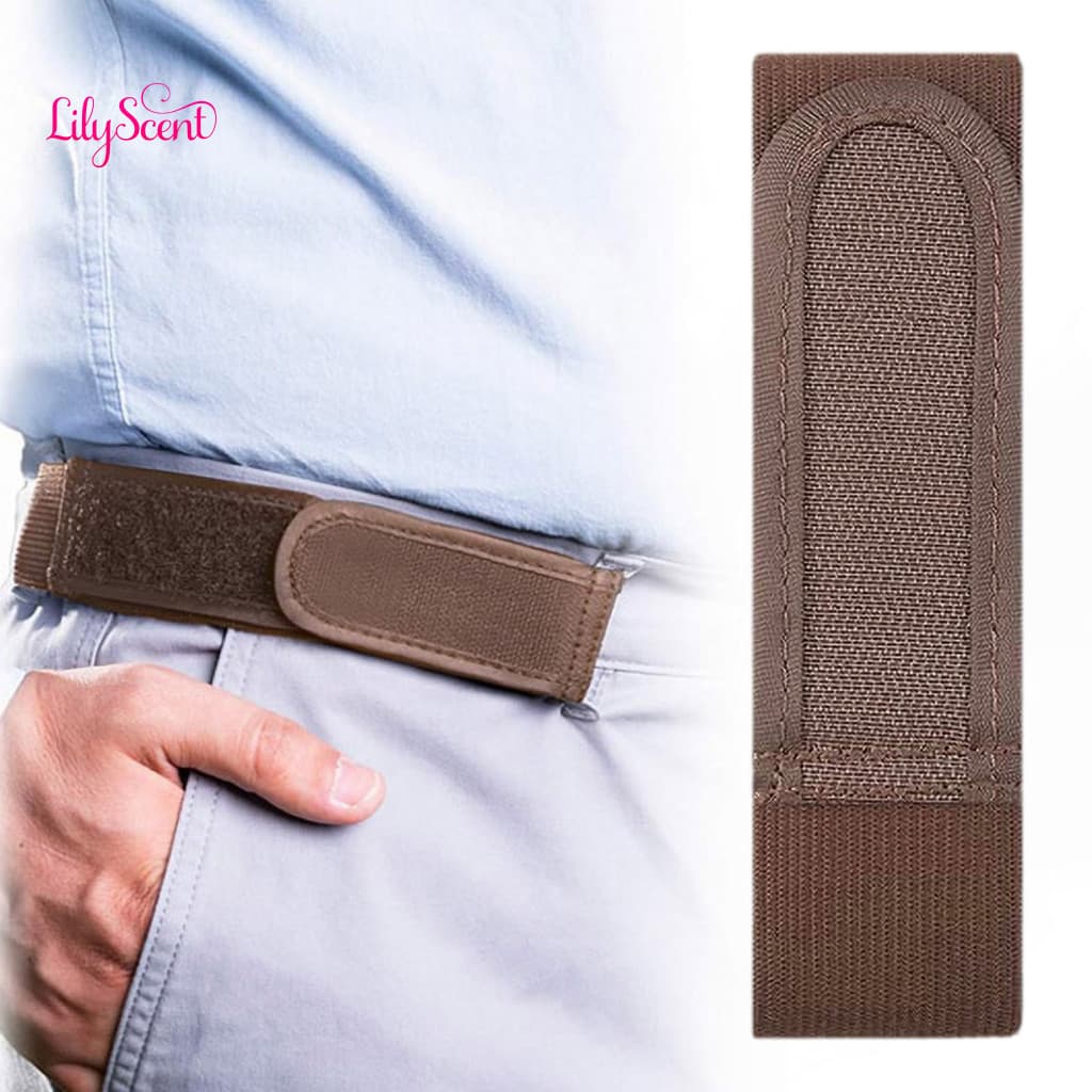 All-day Wear Men Belt Elastic No-buckle Adjustable Waist for Women – Soft Stretchy Solid Color Fastener Tape with Ultr
