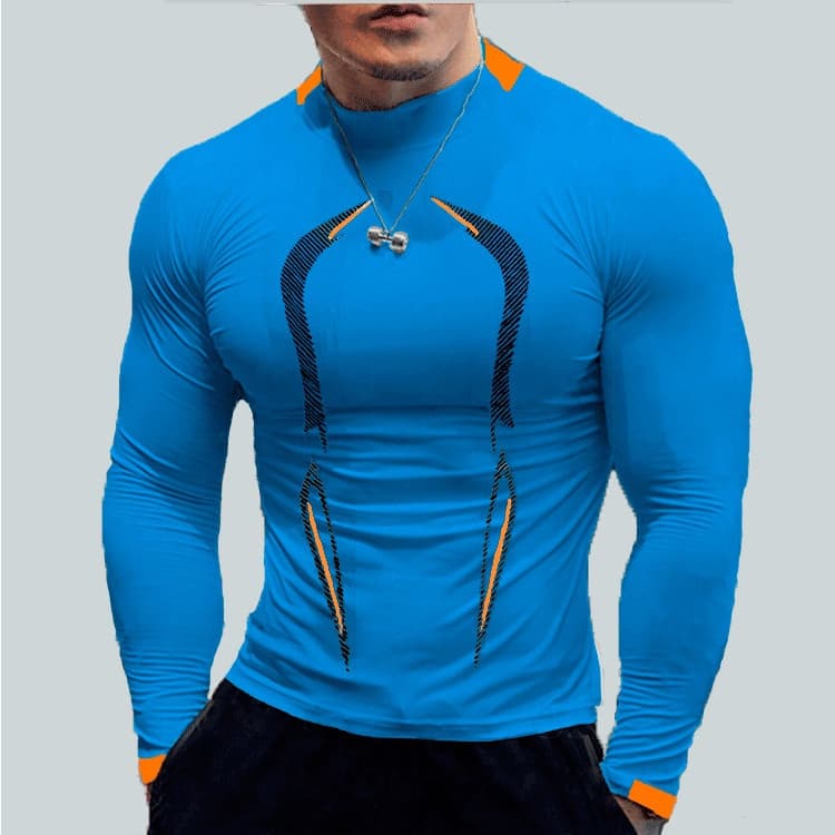Camiseta de Verão para Academia, Camiseta Esportiva Masculina para Corrida, Camisetas de Secagem Rápida, Tops de Fitness
