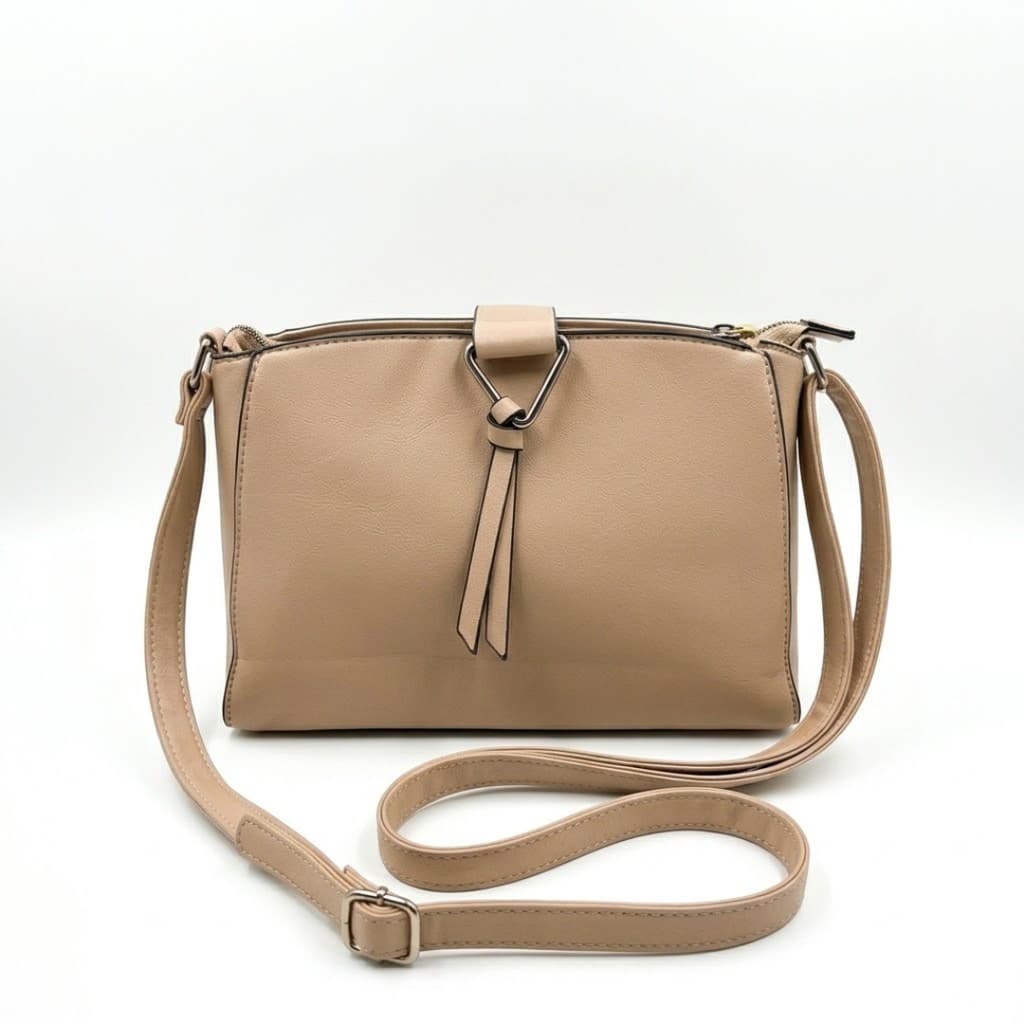 Bolsa de Lado bege Alice Palucci