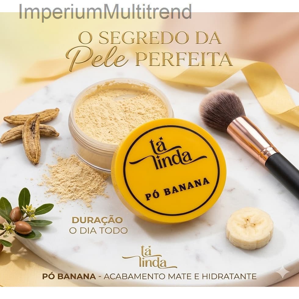 Pó Banana – Pó Solto Matificante de LongaLinda P DuraçãoBS1M