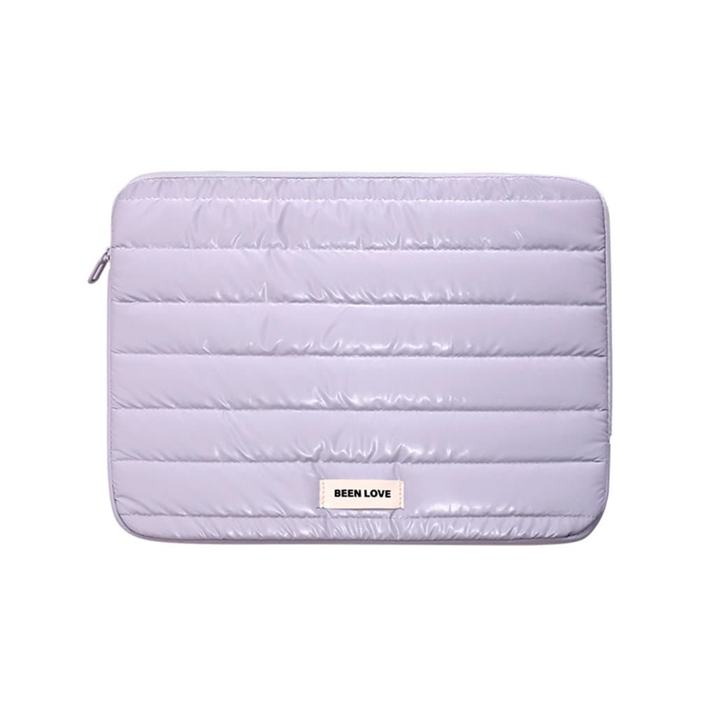 Porta Notebook 14 Polegadas Multifuncional Puffer Maloa Lilás