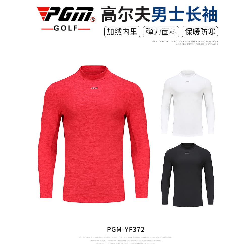 [20% de desconto em duas peças] PGM Golf Clothing Camiseta masculina de manga comprida Top Camisa Polo Roupas masculinas