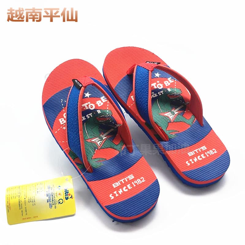 Vietnam Pingxian chinelos infantis homens verão médio grande meninos flip-flops dinossauro flip-flops crianças sandálias