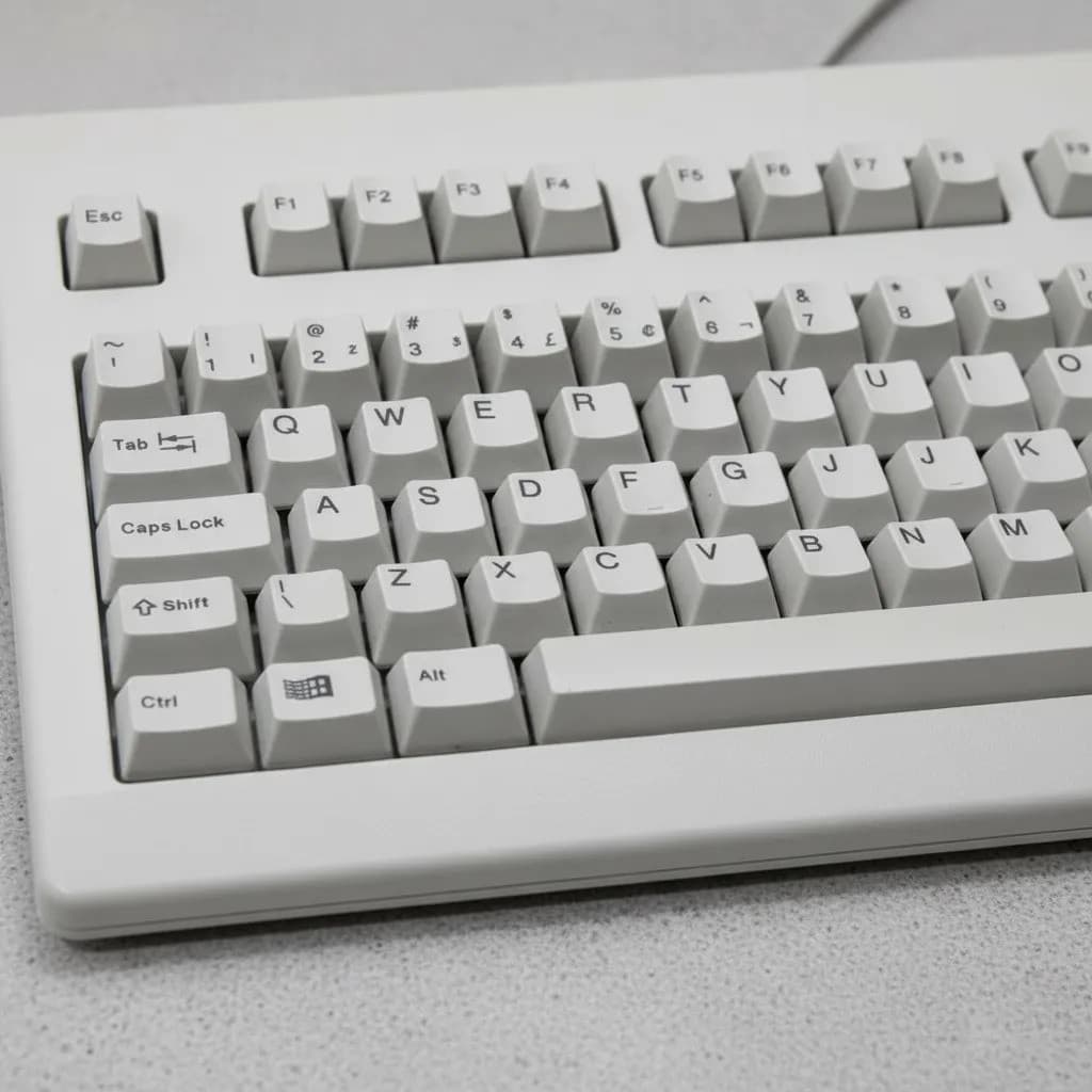 Teclado Para Computador Ps2 Ps/2 Qwerty Numérico Robusto