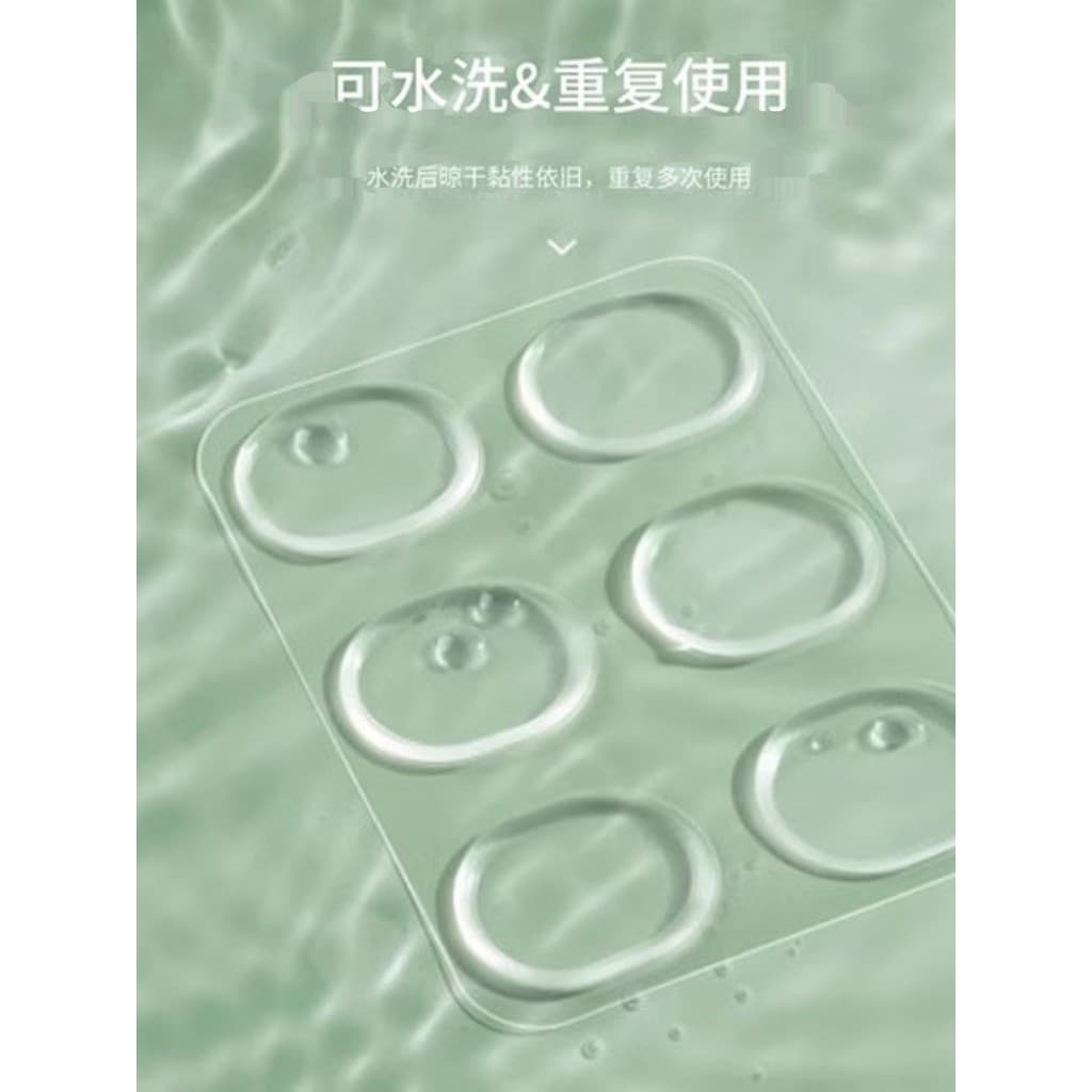 4d transparente Silicone anti-desgaste pé anti-queda calcanhar adesivo salto alto grande a pequeno ferramenta útil mocas