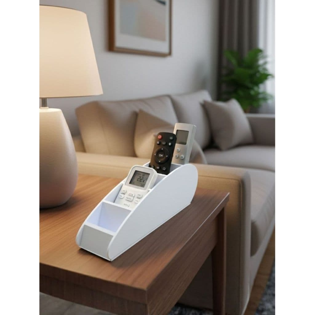 Porta Controle Remoto Porta Jóias e Trecos 5 compartimentos Elegante Home Decore Várias Cores