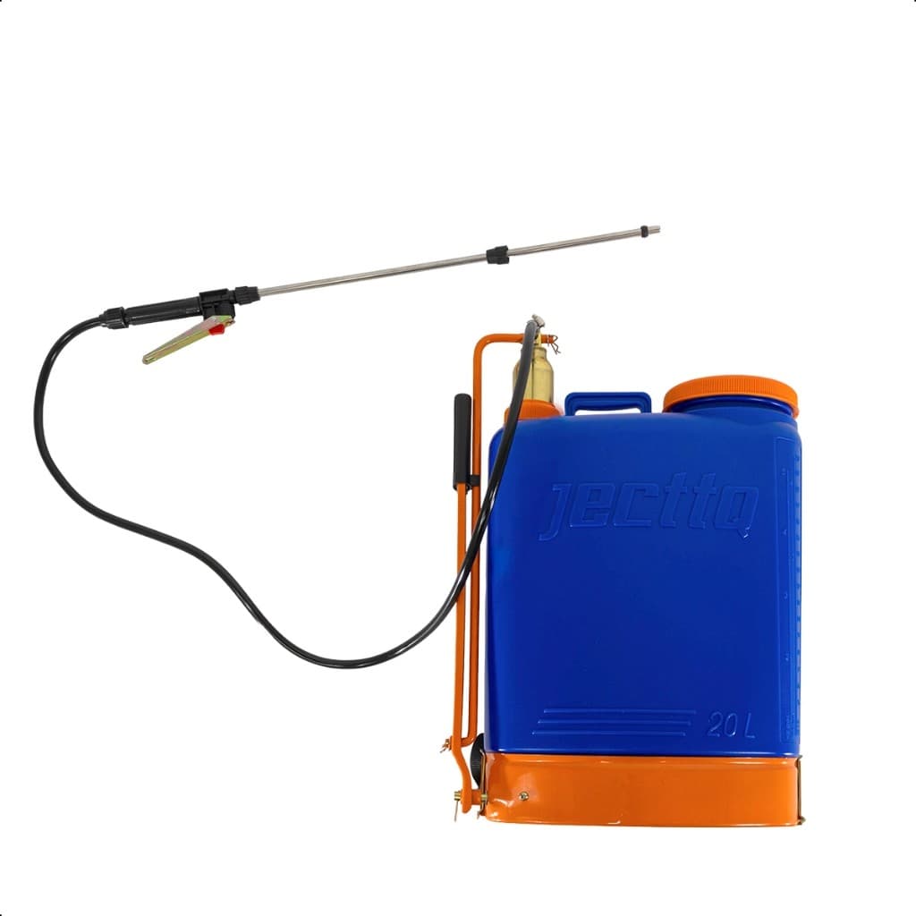 Pulverizador Costal Manual Jecttq 20l Cor Azul Polietileno Bomba Alta Performance