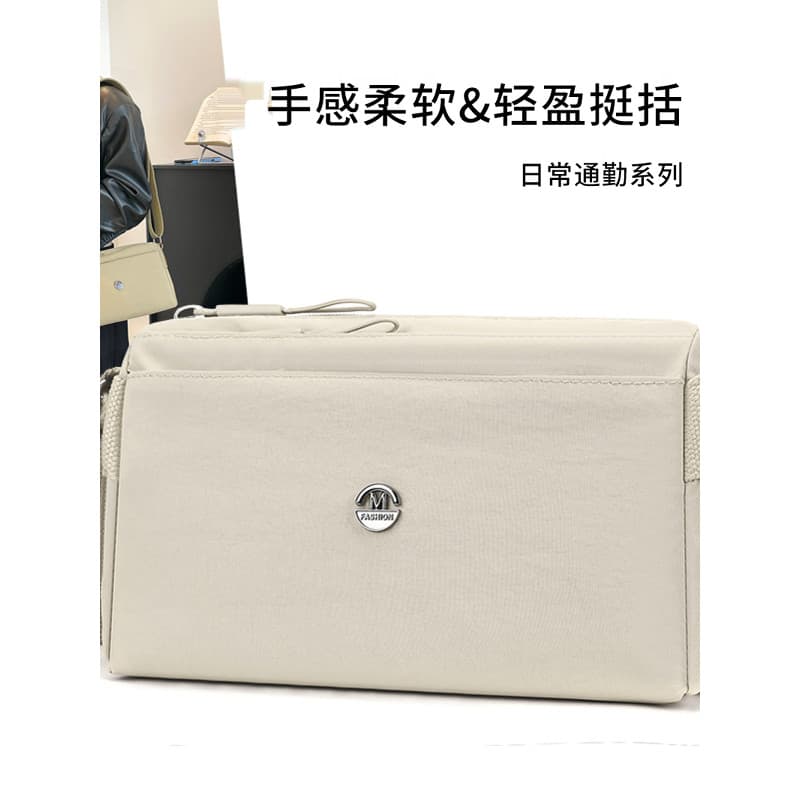 LANYUDAISHU Bolsa mensageiro ultraleve multicamadas Bolsa feminina Bolsa de lona Bolsa de ombro Bolsa de pano Bolsa pequ